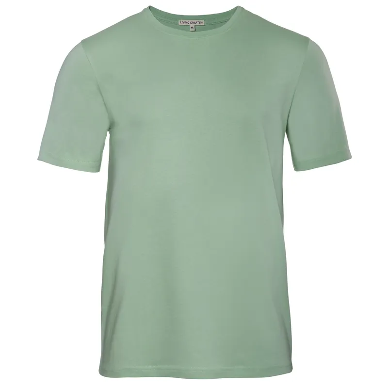 Living Crafts LIVING CRAFTS - Herren T-Shirt - Grün (100% Bio-Baumwolle), Nachhaltige Mode, Bio Bekleidung, Grün, – Produktbild 3 von 3