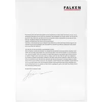 Falken FALKEN Aktensichthüllen genarbt, DIN A4, 120µ, 100 Stk. – Produktbild 1 von 1