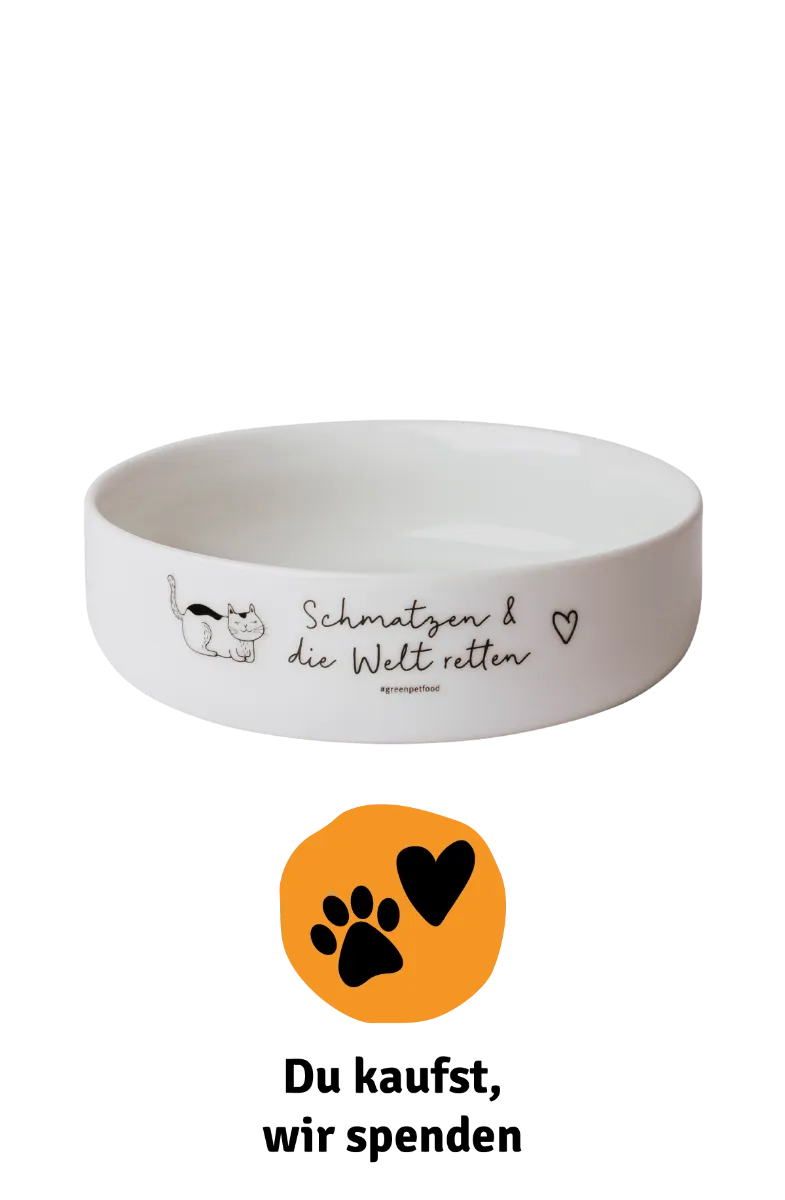 Green Petfood Green Petfood Katzennapf Charity, Grün, – Produktbild 1 von 1