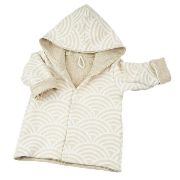 Sternchenwolke Sternchenwolke BIO Jacke "Jacquard Macadamia" – Produktbild 1 von 3