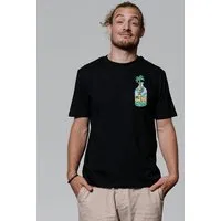 watapparel watapparel T-Shirt Unisex Holiday in a bottle, Black, – Produktbild 1 von 1