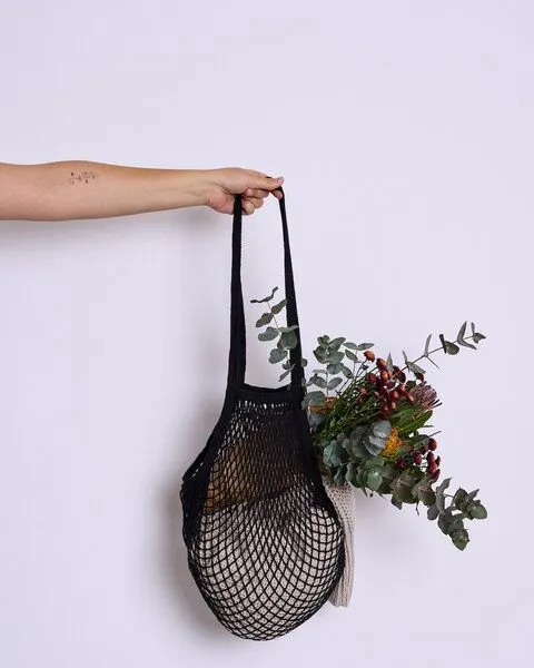 Turtle Bags Einkaufsnetz Tasche Turtle Bags, Schwarz, – Produktbild 1 von 1