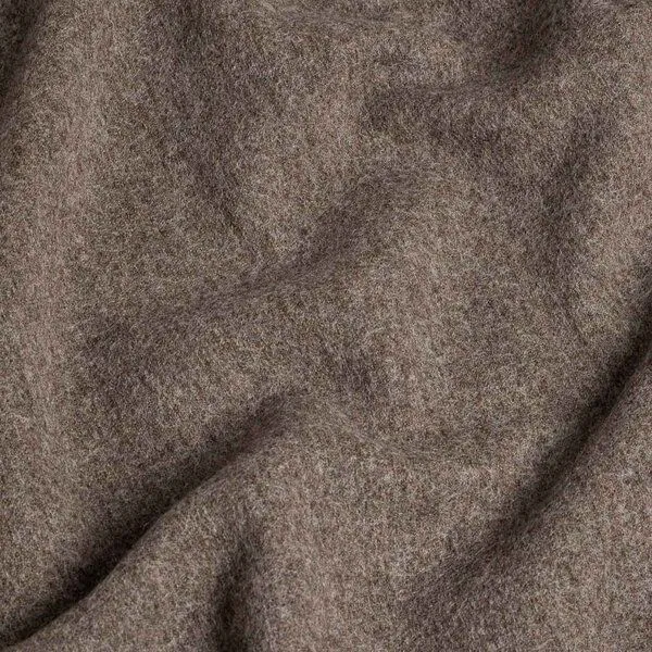 Gottstein Gottstein Wolldecke aus 100% Merino-Schurwolle 145x200 cm, Braun, – Produktbild 4 von 4