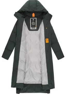 ragwear ragwear Wintermantel Patrise Extralanger Damen Winter Steppmantel mit Gehschlitzen – Produktbild 1 von 1