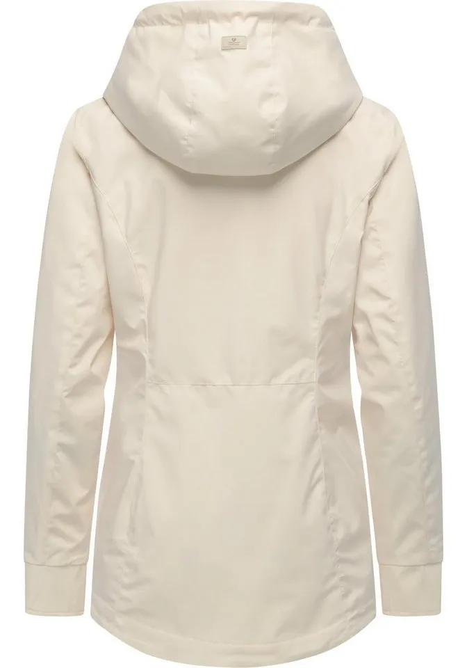 ragwear ragwear Outdoorjacke Alvena Summer YOUMODO Wasserdichte und atmungsaktive Übergangsjacke, Braun, – Produktbild 4 von 5