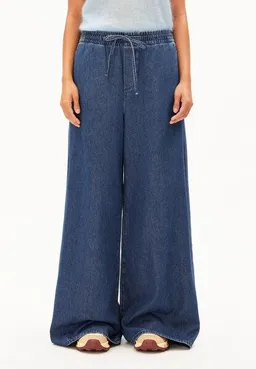 ARMEDANGELS ARMEDANGELS KELAANI DENIM Damen Stoffhose aus Bio-Baumwoll-Mix – Produktbild 1 von 1