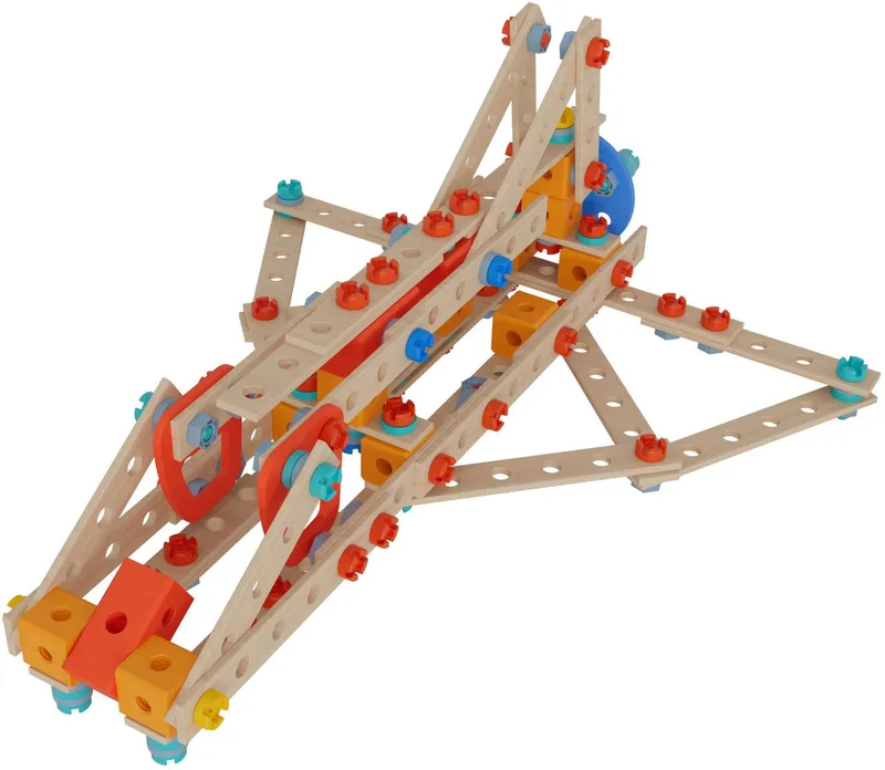 eichhorn eichhorn Constructor Kran Konstruktionsspielsteine, (248 St), Bunt, – Produktbild 1 von 4