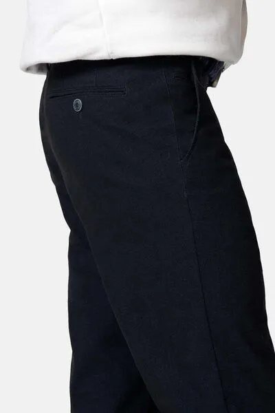 Meyer MEYER ACTIVE - JERSEY LOOK Chino, Blau (dunkelblau), – Produktbild 4 von 4