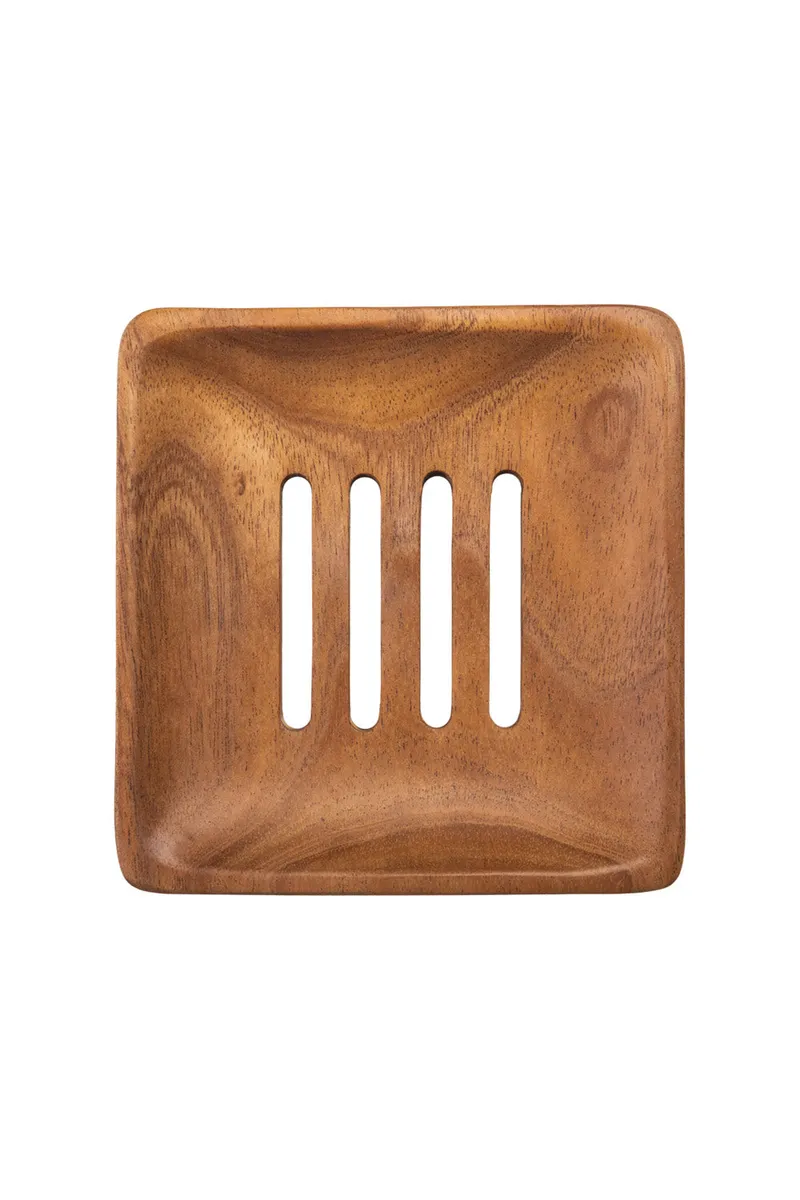 Tranquillo Seifenschale NEEMWOOD - braun – Produktbild 1 von 2