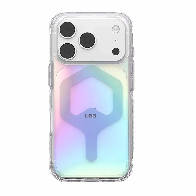 Urban Armor Gear MagSafe-Hülle für Apple iPhone 18 Pro / 17 Pro, Urban Armor Gear, Plyo, Irisierend – Produktbild 1 von 1