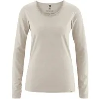 HempAge HempAge Damen Langarm-Shirt Lene Hanf/Bio-Baumwolle, Distel (natur), – Produktbild 1 von 1