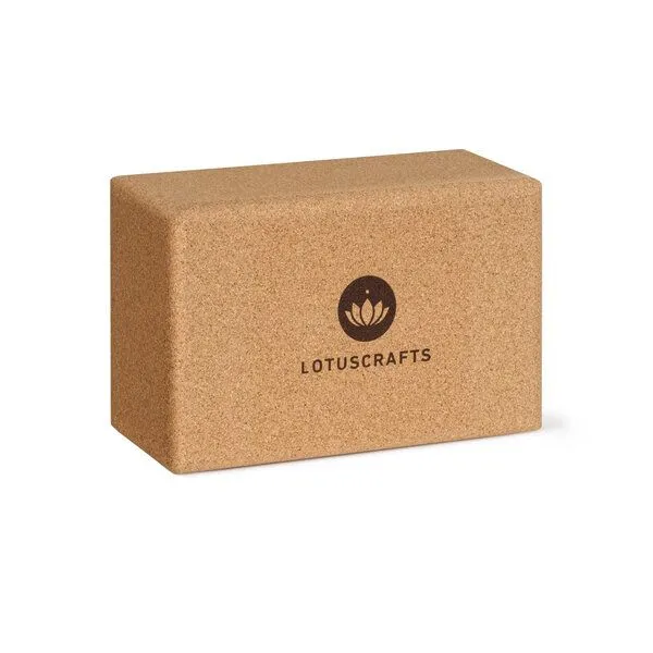 Lotuscrafts Lotuscrafts Yogablock Kork Supra Grip - ökologisch hergestellt (Standard) – Produktbild 1 von 4