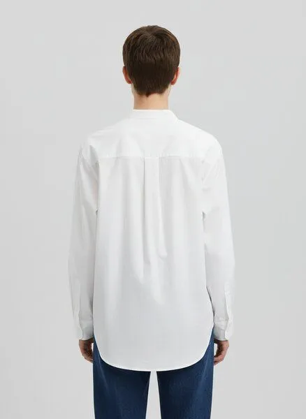 UNIPOLAR UNIPOLAR Basic Bluse Modell: Style, White, – Produktbild 2 von 2