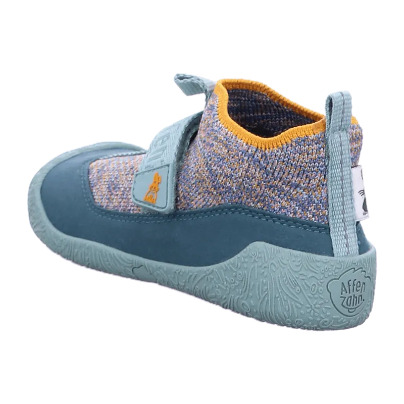 Affenzahn Affenzahn Lauflerner Knit Toddly Hase für Kinder, türkis, Größe 26 EU, Türkis, – Produktbild 3 von 7