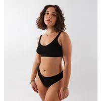 CASAGiN CASAGiN Bralette-BH aus ökologischer Pflanzenfaser, Schwarz, – Produktbild 1 von 1
