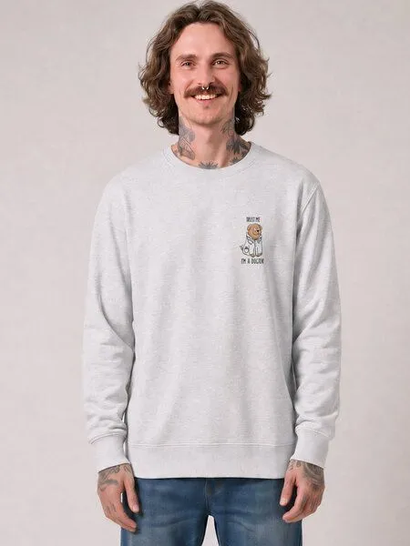watapparel watapparel Sweatshirt Unisex Dogtor, Cool heather grey, – Produktbild 2 von 2