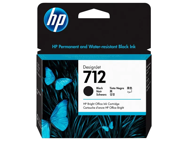 Hewlett Packard hp Tintenpatrone 3ED71A, Nr. 712X schwarz – Produktbild 1 von 1