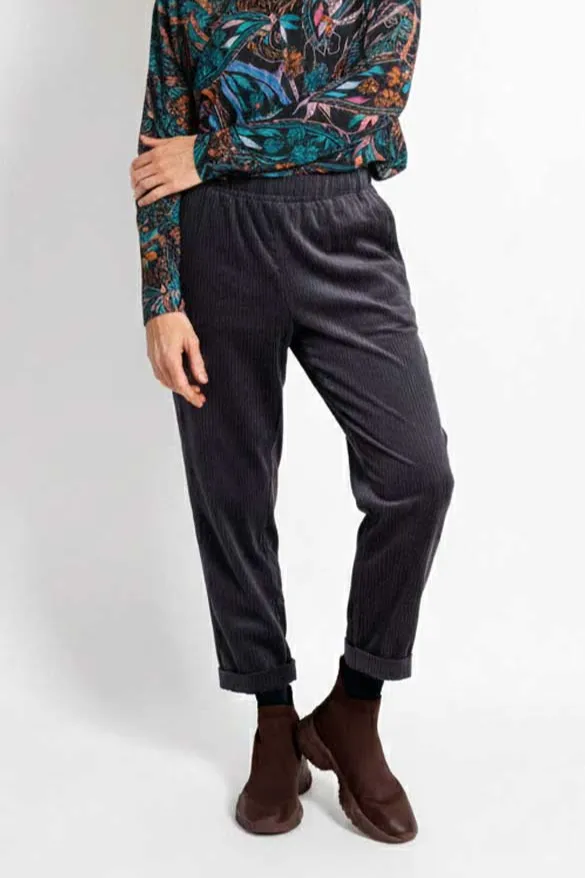 WiDDA WiDDA Damen vegan Hose Hanni Grau, Dunkelgrau, – Produktbild 2 von 2