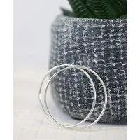 pikfine pikfine 925er Silber Creolen 44 mm – Produktbild 2 von 5