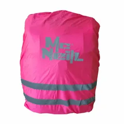 McNeill McNeill Schulzubehör Regenhaube mit reflektierendem Logo + Doppelstreifen Pink – Produktbild 1 von 1