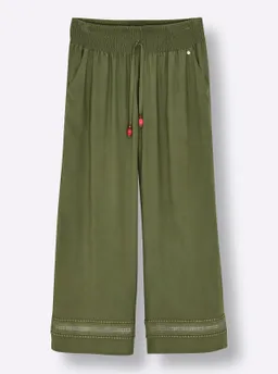 sheego Schlupfhose oliv – Produktbild 1 von 1