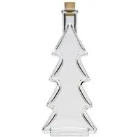 mikken mikken Weihnachtsflasche "Tannebaum" mit Korken Geschenkflasche Likörflasche – Produktbild 1 von 1