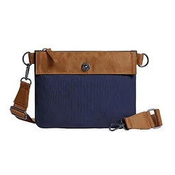Halfar Reißverschluss-Tasche LIFE, marine-braun – Produktbild 1 von 1
