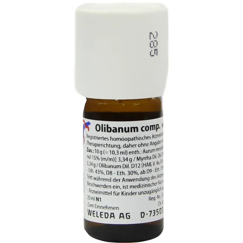 Weleda WELEDA OLIBANUM COMP.Dilution 20 ml Mischung – Produktbild 1 von 1