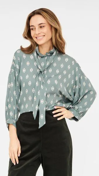 WiDDA berlin WiDDA berlin Statementbluse MAVIS aus ECOVERO, Inka, – Produktbild 3 von 3
