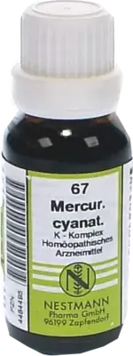Nestmann Pharma MERCURIUS CYANATUS K Komplex Nr.67 Dilution 20 ml Dilution – Produktbild 1 von 1