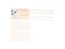 HANS NATUR Wadenwickel für Kleinkinder Sterne mint 15x40 cm – Produktbild 1 von 1