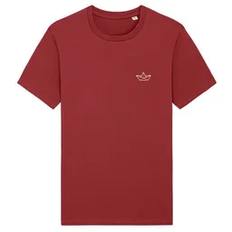 Spangeltangel Spangeltangel T-Shirt "Papierboot", Männershirt, Herrenshirt, bedruckt, Biobaumwolle, Unisex – Produktbild 1 von 1