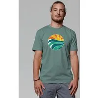 watapparel watapparel T-Shirt Unisex Summer Sun, Green bay, – Produktbild 1 von 1