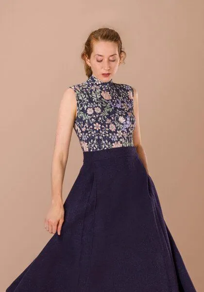 Atelier SNOW Atelier SNOW Maxi-Wickelrock Odessa, Scilla, – Produktbild 4 von 8