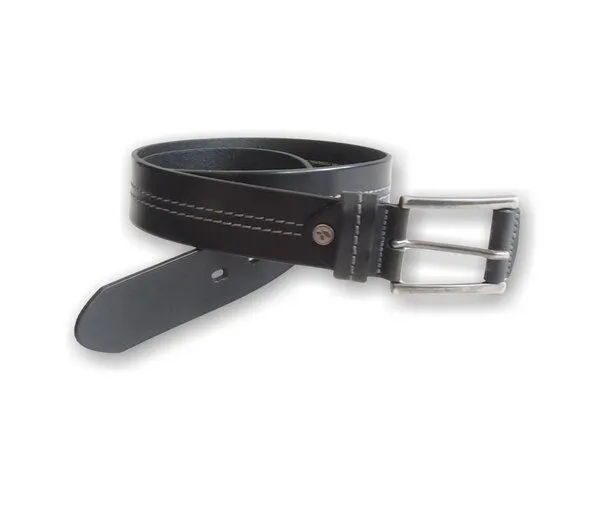 Greenbelts Greenbelts Herren Ledergürtel BENSON, Schwarz, – Produktbild 3 von 4