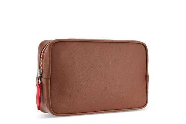 Pack & Smooch Pack & Smooch Kabeltasche "Longford" aus Leder, Magic Maus, USB, SD Karten, Hellbraun, – Produktbild 1 von 4