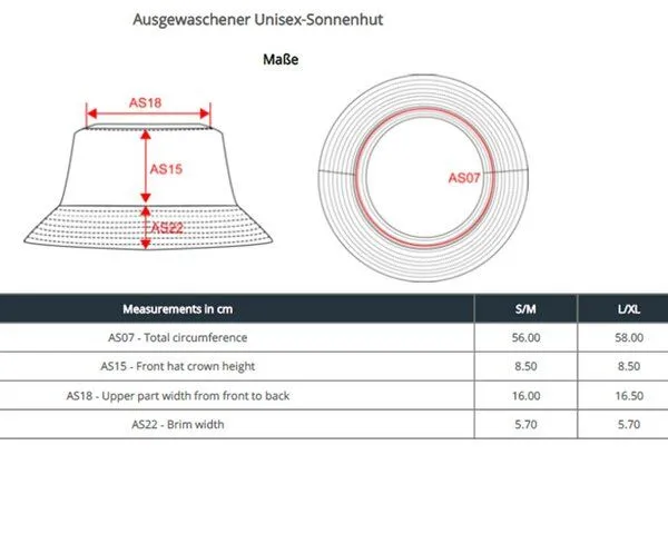 YTWOO YTWOO Fischerhut mit Washed Optik | Bucket Hat aus 100% Bio Baumwolle, Navy blau, – Produktbild 3 von 3