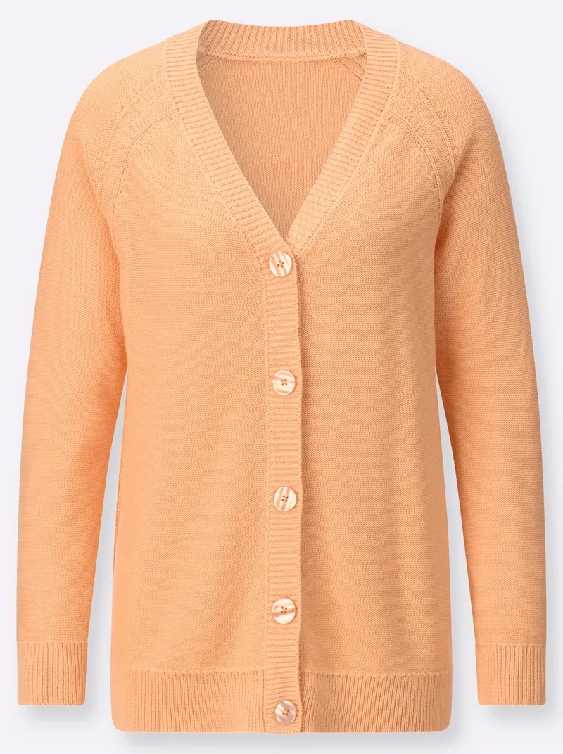 Witt Strickjacke apricot, Apricot, – Produktbild 2 von 2