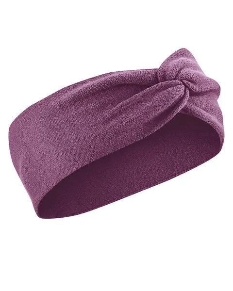 HempAge HempAge Damen Stirnband Hanf/Bio-Baumwolle, Purple, – Produktbild 1 von 4