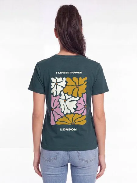 watapparel watapparel T-Shirt Frauen London Flora, Stargazer, – Produktbild 2 von 3