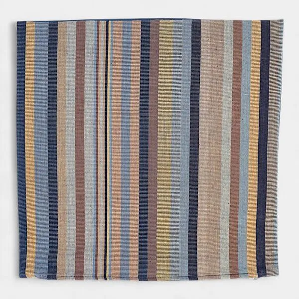 Dragolina Dragolina Kissenbezug- ca. 36x36cm mit Webstoffen der Pwo Karen, Dove blue/jeansblau (blau), – Produktbild 3 von 3