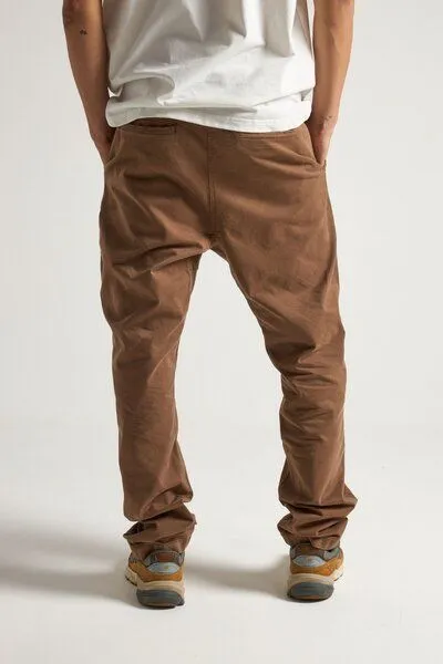 Trendsplant Trendsplant Ecodye Cotton Climber Pant Poplar Brown, Braun, – Produktbild 3 von 4