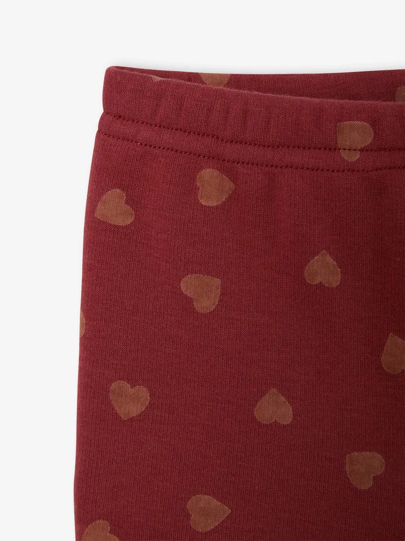 Vertbaudet Baby Thermo-Leggings aus weichem Jersey, Terrakotta, – Produktbild 2 von 3
