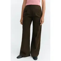 thinking mu Thinking MU Damen vegan Hose Seersucker Manolita Braun – Produktbild 1 von 1
