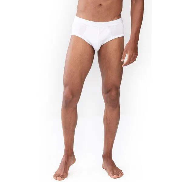 mey Mey Herren Slip Unterhose "Casual" Baumwolle, Weiss, – Produktbild 1 von 2