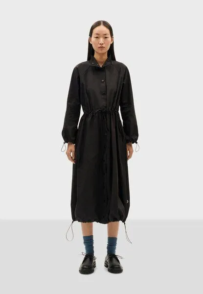 thinking mu thinking mu Black Kusama Dress, Schwarz, – Produktbild 1 von 4