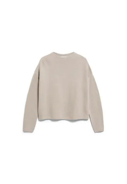 ARMEDANGELS ARMEDANGELS MERINAA LINKS LINKS Damen Strickpullover aus 100% Bio-Baumwolle, Sandstone, – Produktbild 1 von 1