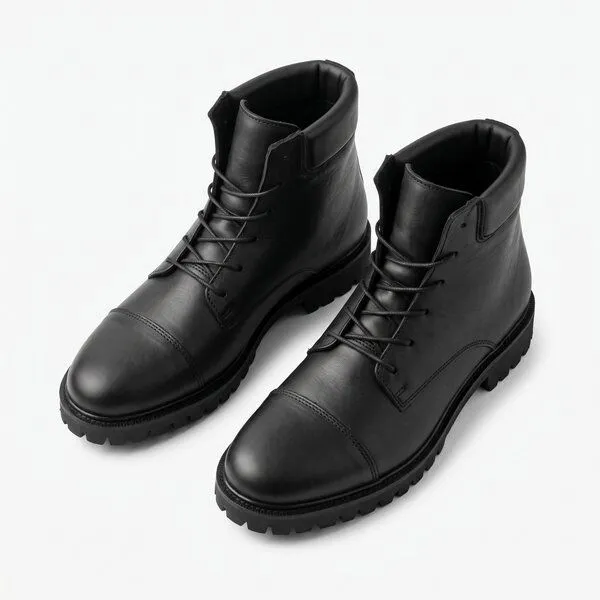 SORBAS SORBAS '93 Leder Stiefel zum Schnüren, Braun, – Produktbild 6 von 8