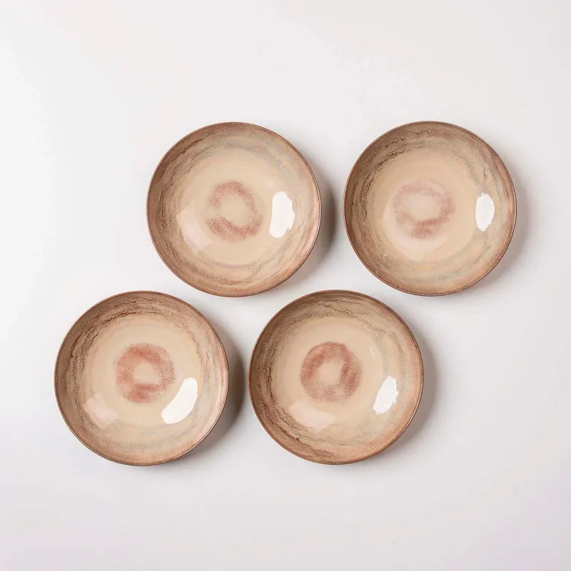 Gipfelstück Gipfelstück Nebelwald Suppenteller-Set, Steinzeug, Beige, – Produktbild 4 von 4