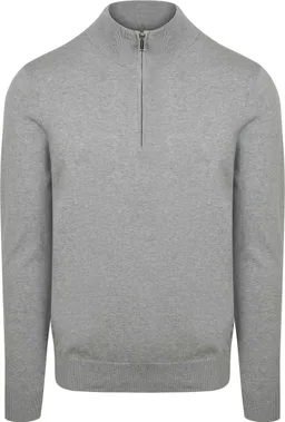 Profuomo Profuomo Half Zip Pullover Luxury Grau - Größe M – Produktbild 1 von 1
